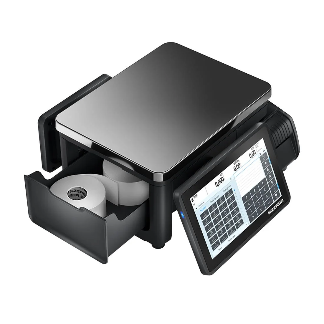 Bizerba Q1 100 Scale. Printer: 2'' Till Receipts / Linerless Labels - Image 2