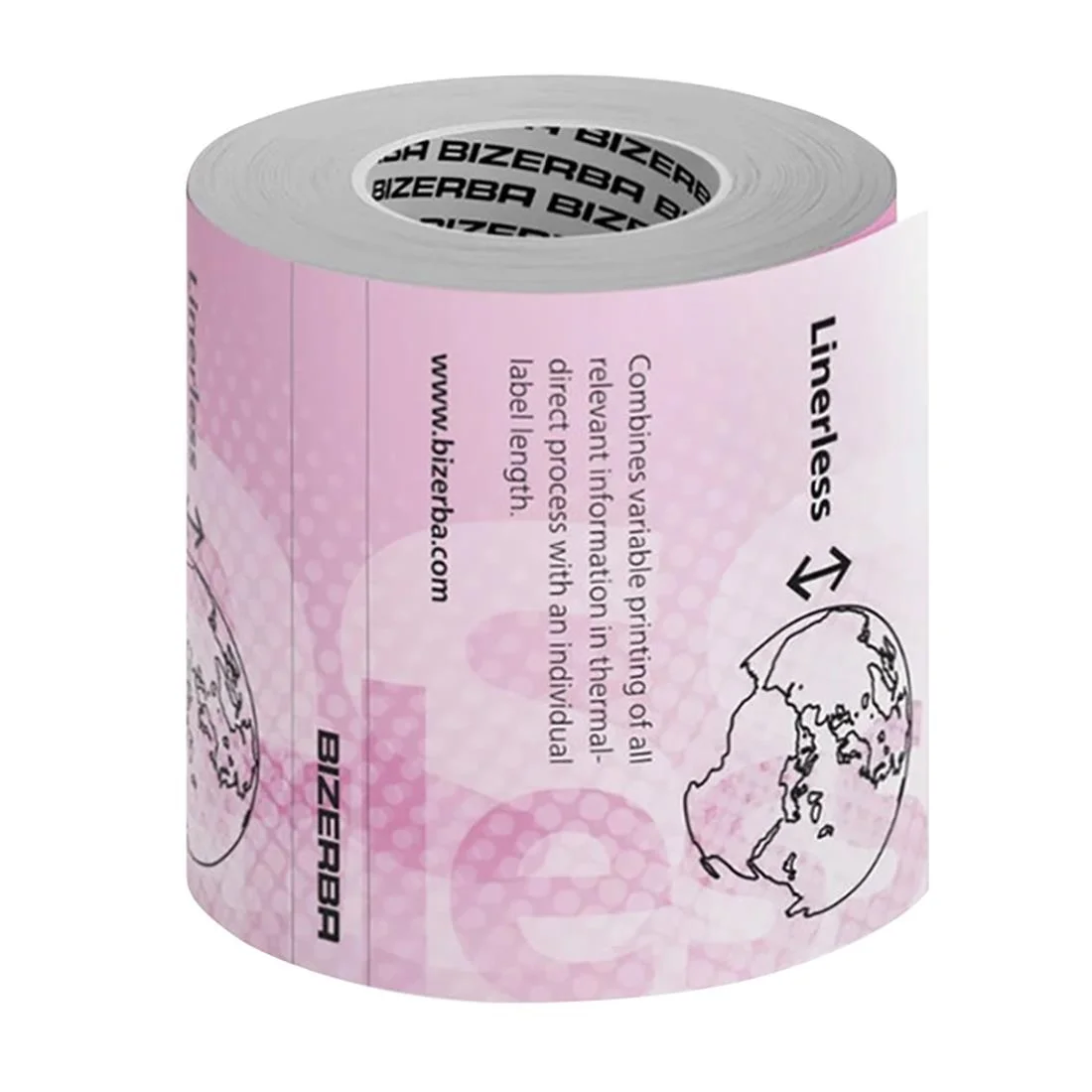 Bizerba Scale Linerless Labels Rolls 58mm (30 Rolls) - Image 2