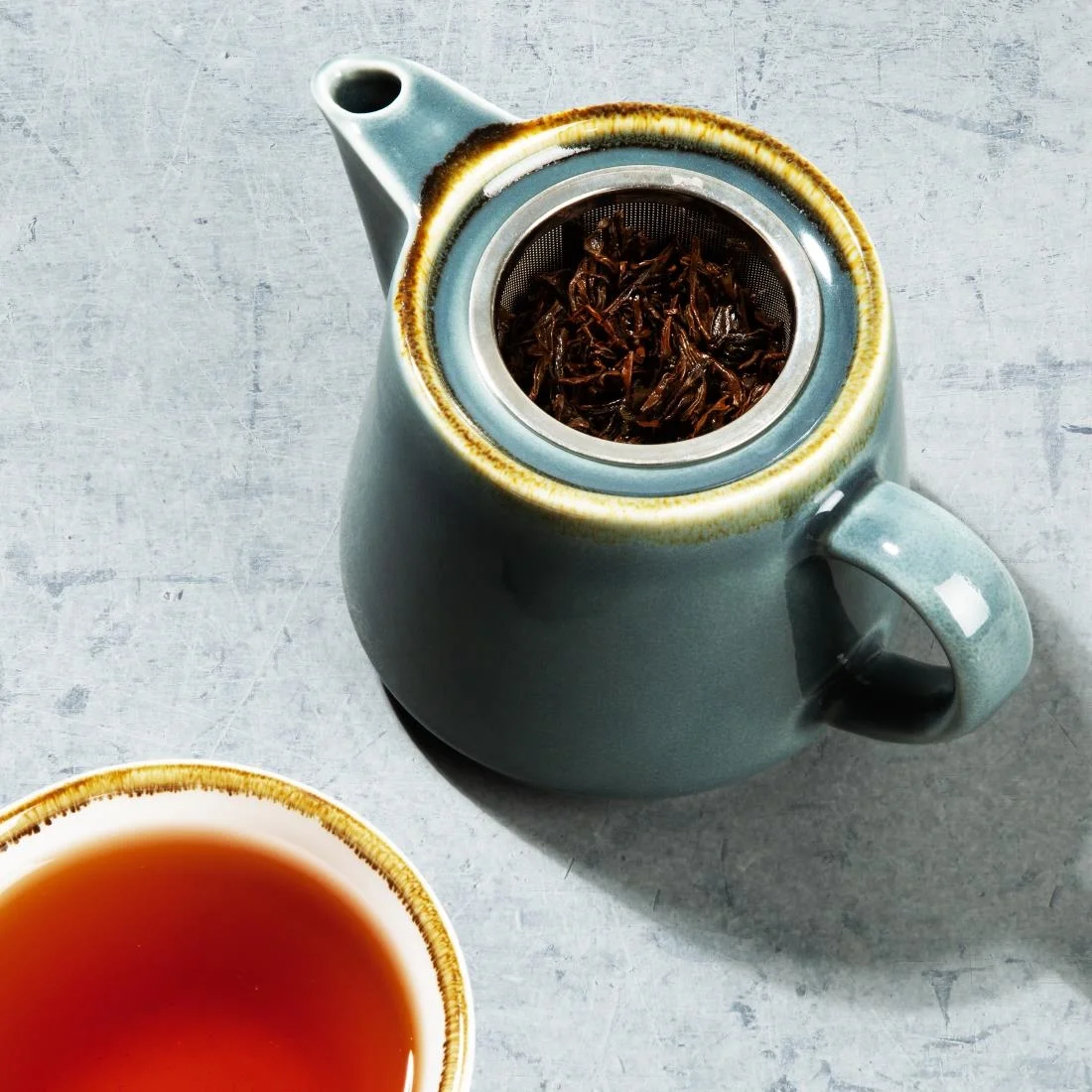 Olympia Kiln Teapots Ocean 650ml (4 Pack) - Image 8
