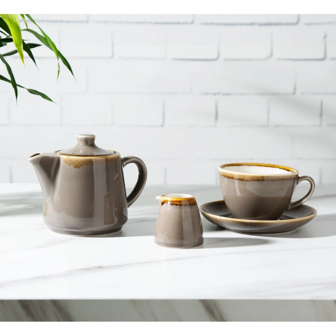 Olympia Kiln Teapots Smoke 650ml (4 Pack) - Image 7