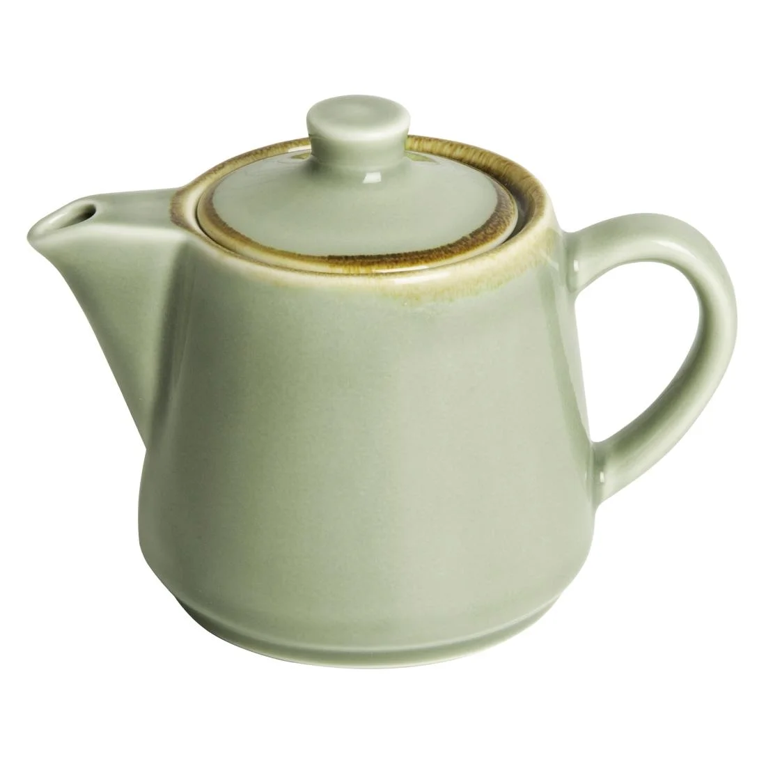 Olympia Kiln Teapots Moss 650ml (4 Pack) - Image 2