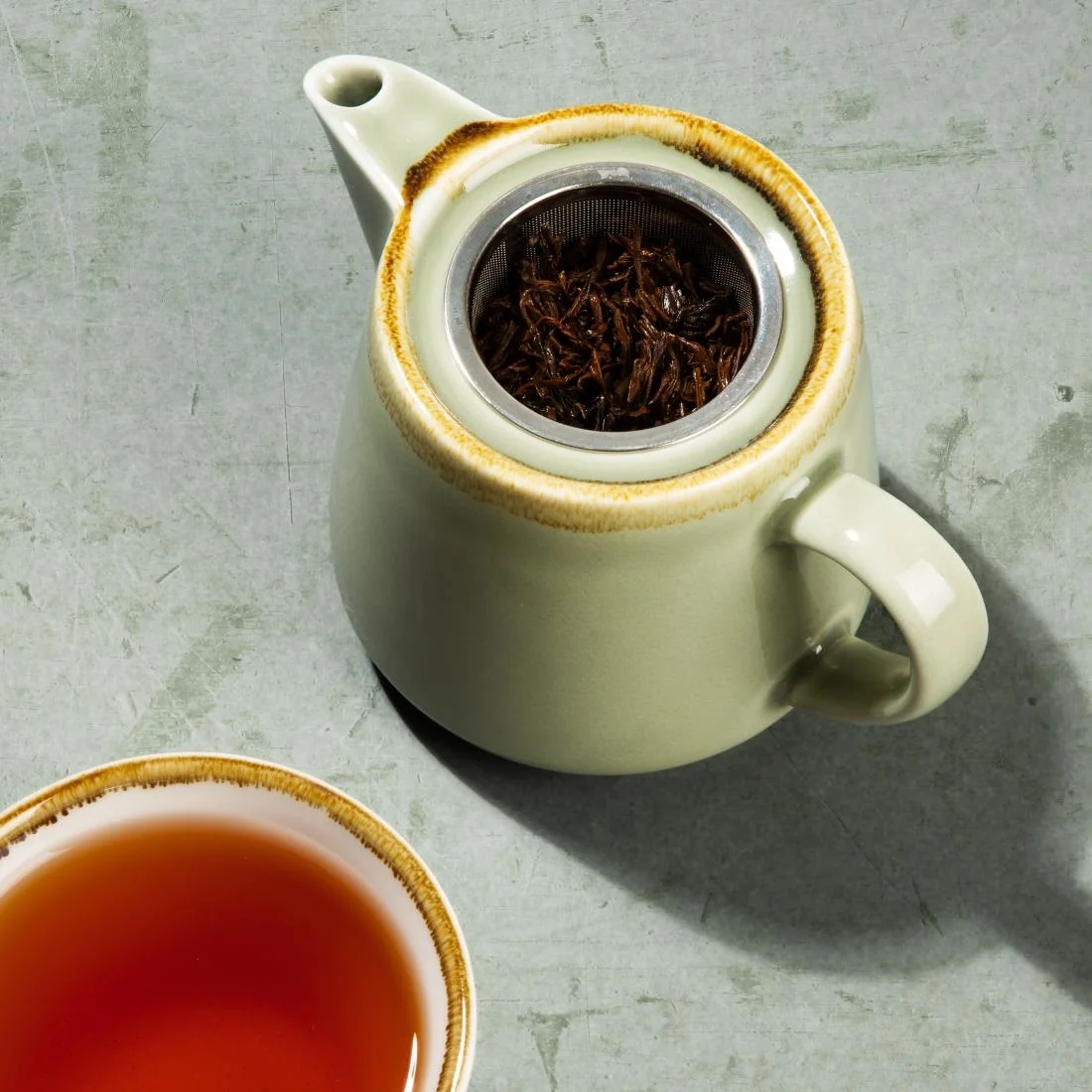 Olympia Kiln Teapots Moss 650ml (4 Pack) - Image 8