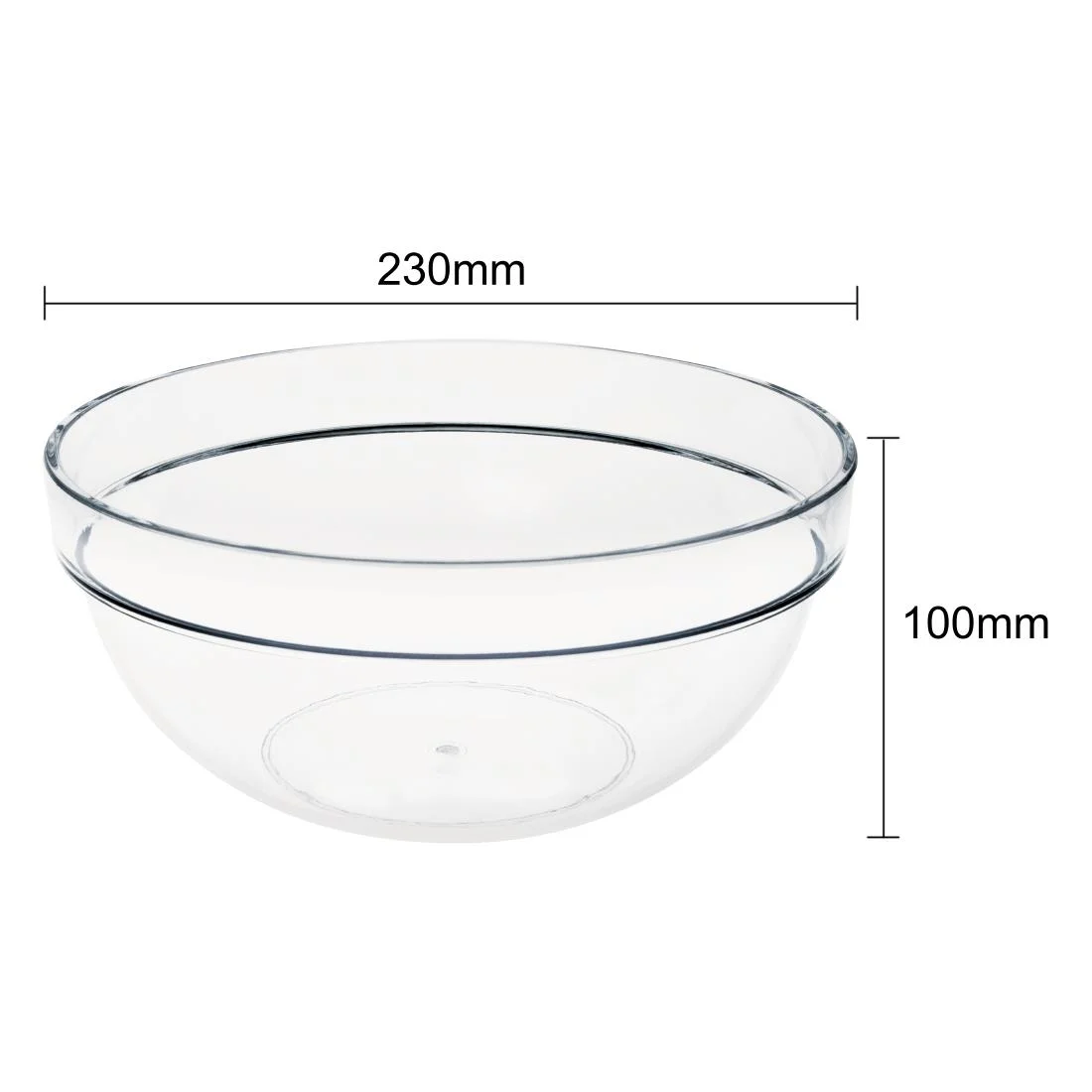 Vogue SAN Chef Bowl 2Ltr - Image 4
