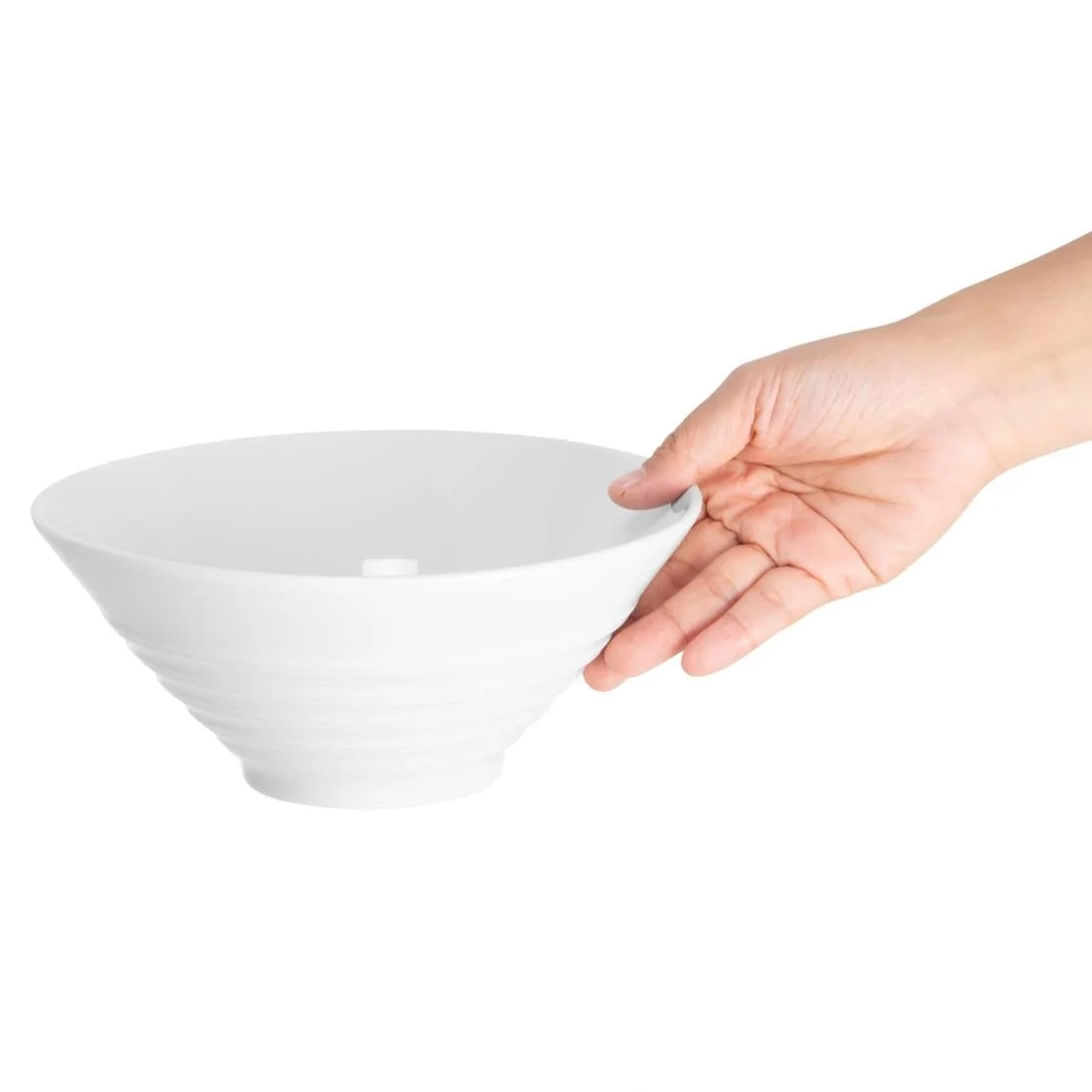 Olympia Whiteware Ramen Bowls 200mm (6 Pack) - Image 5