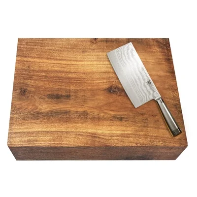 Vogue Acacia Wood Butchers Block Chopping Board - Image 4