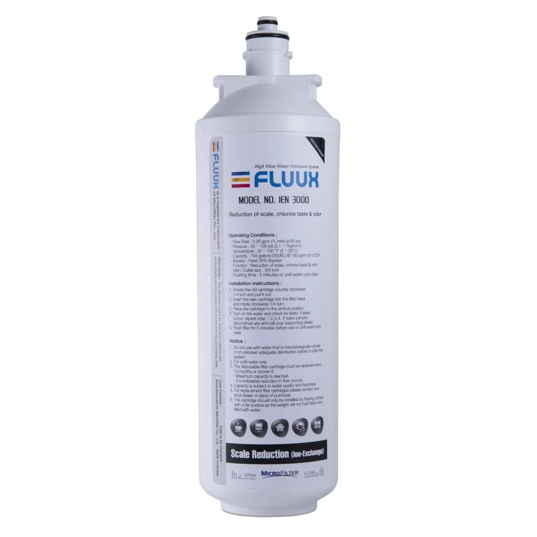 Bravilor Replacement Cartridge Only Fluxx IEN 3000 Water Filter