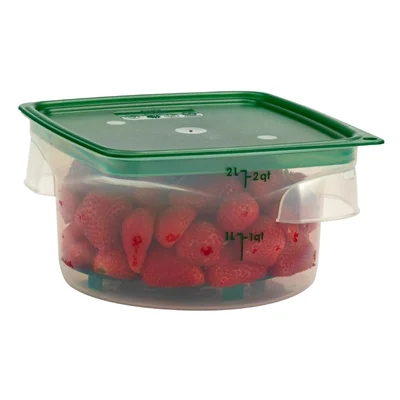 Cambro FreshPro CamRounds Drain Shelf Green - Image 2