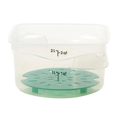 Cambro FreshPro CamRounds Drain Shelf Green - Image 5