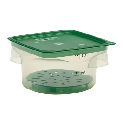 Cambro FreshPro CamRounds Drain Shelf Green - Image 6