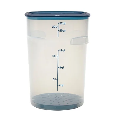 Cambro FreshPro CamRounds Drain Shelf Blue - Image 3