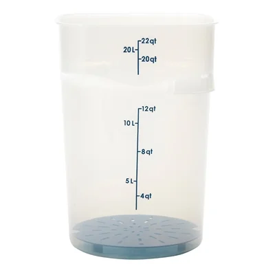 Cambro FreshPro CamRounds Drain Shelf Blue - Image 4