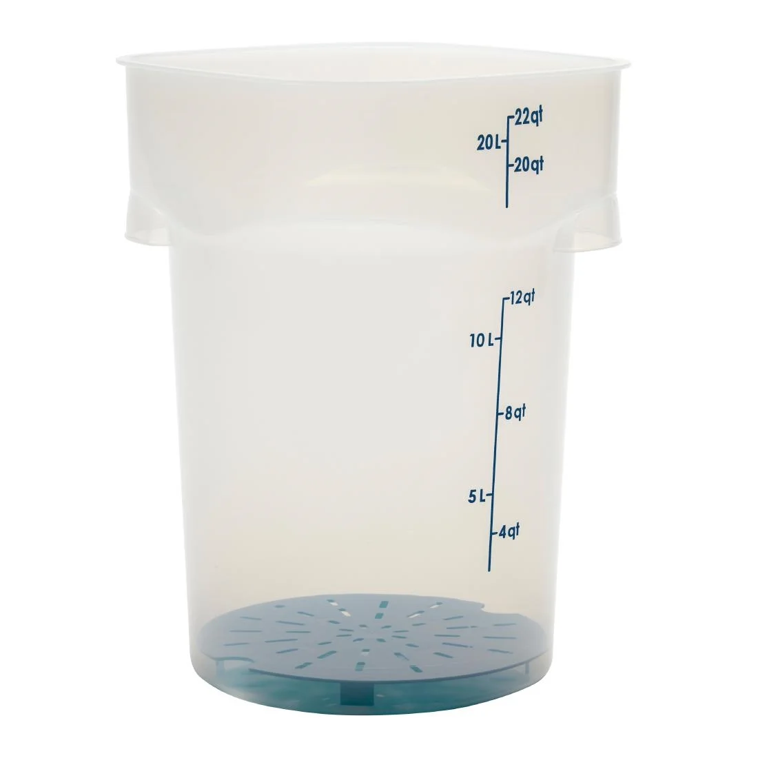 Cambro FreshPro CamRounds Drain Shelf Blue - Image 5