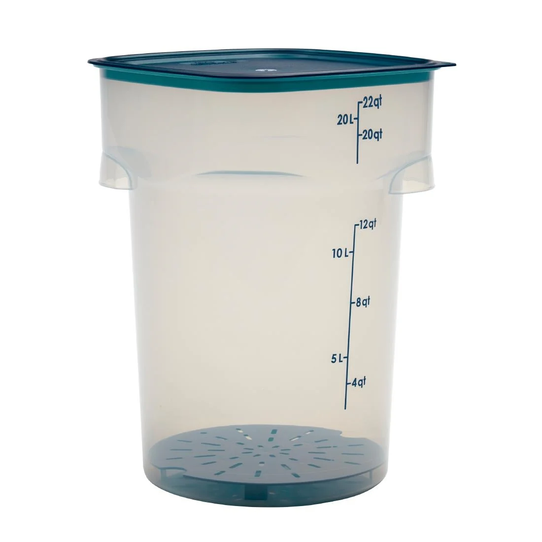 Cambro FreshPro CamRounds Drain Shelf Blue - Image 6