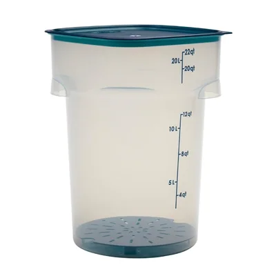 Cambro FreshPro CamRounds Drain Shelf Blue - Image 6