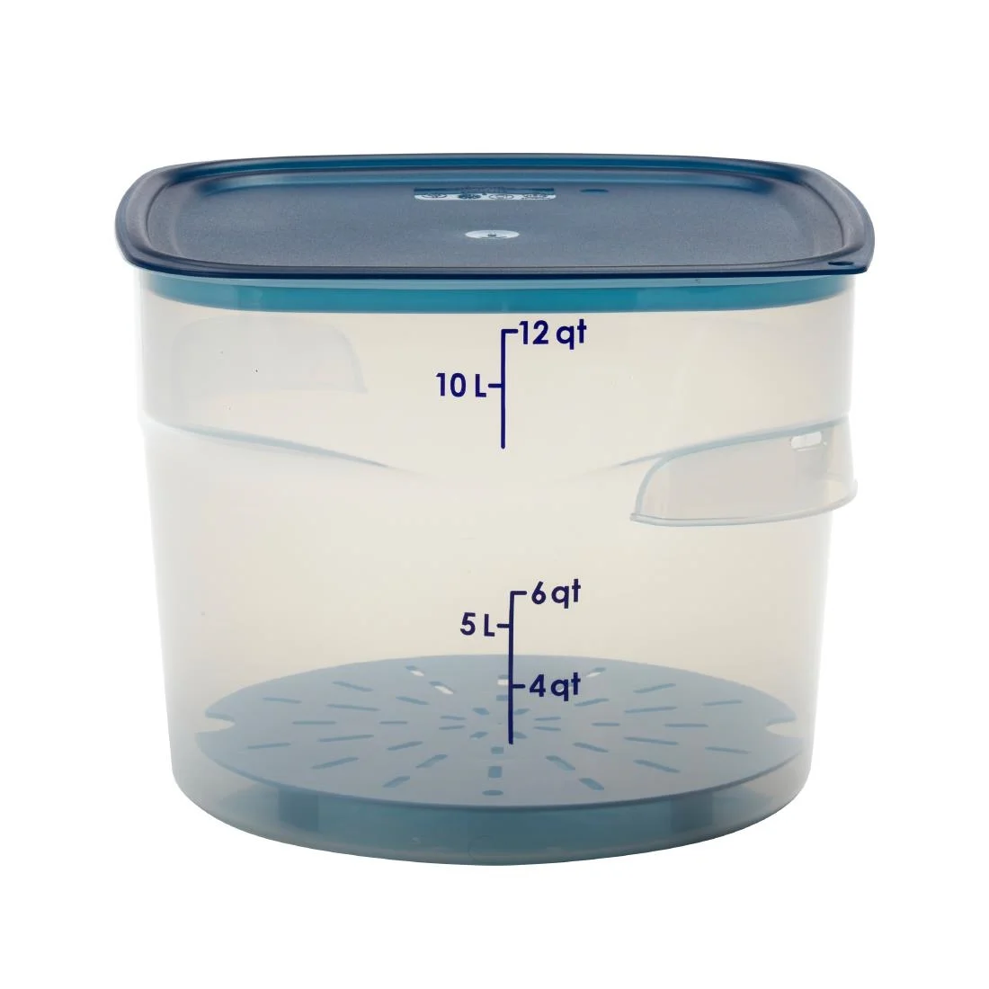 Cambro FreshPro CamRounds Drain Shelf Blue - Image 8