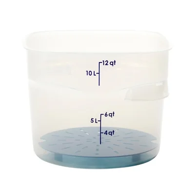 Cambro FreshPro CamRounds Drain Shelf Blue - Image 9