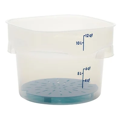 Cambro FreshPro CamRounds Drain Shelf Blue - Image 10