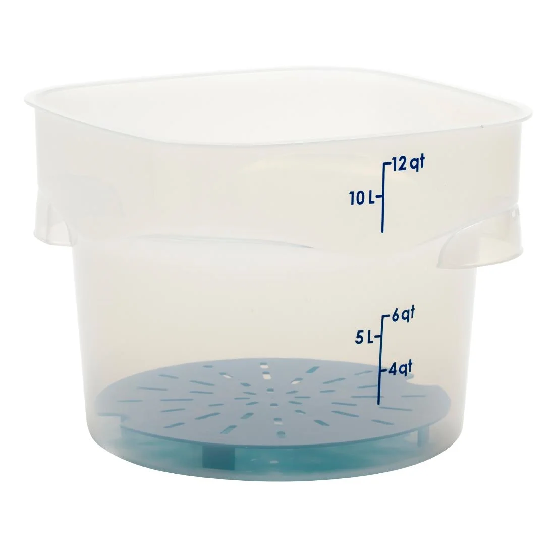 Cambro FreshPro CamRounds Drain Shelf Blue - Image 10