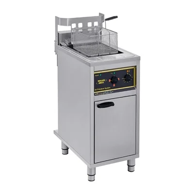 Roller Grill Motorised Fryer with Integral Oil Filtration - 1x16Ltr 3PH - Image 2