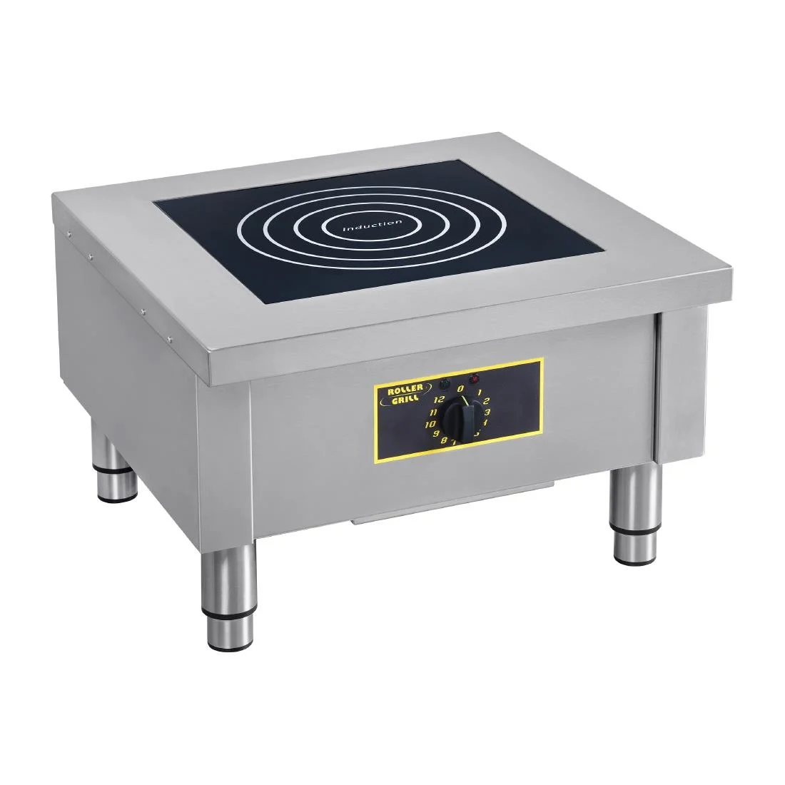 Roller Grll Induction Stock Pot Stove -  8kW 3PH