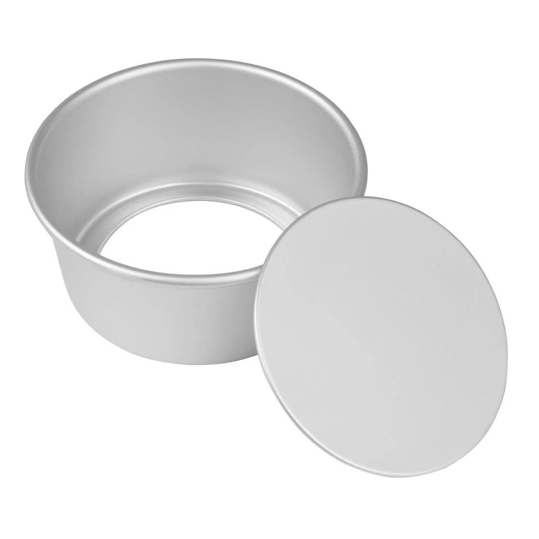 Vogue Aluminium Cake Tin with Removable Base 170mm - Image 2