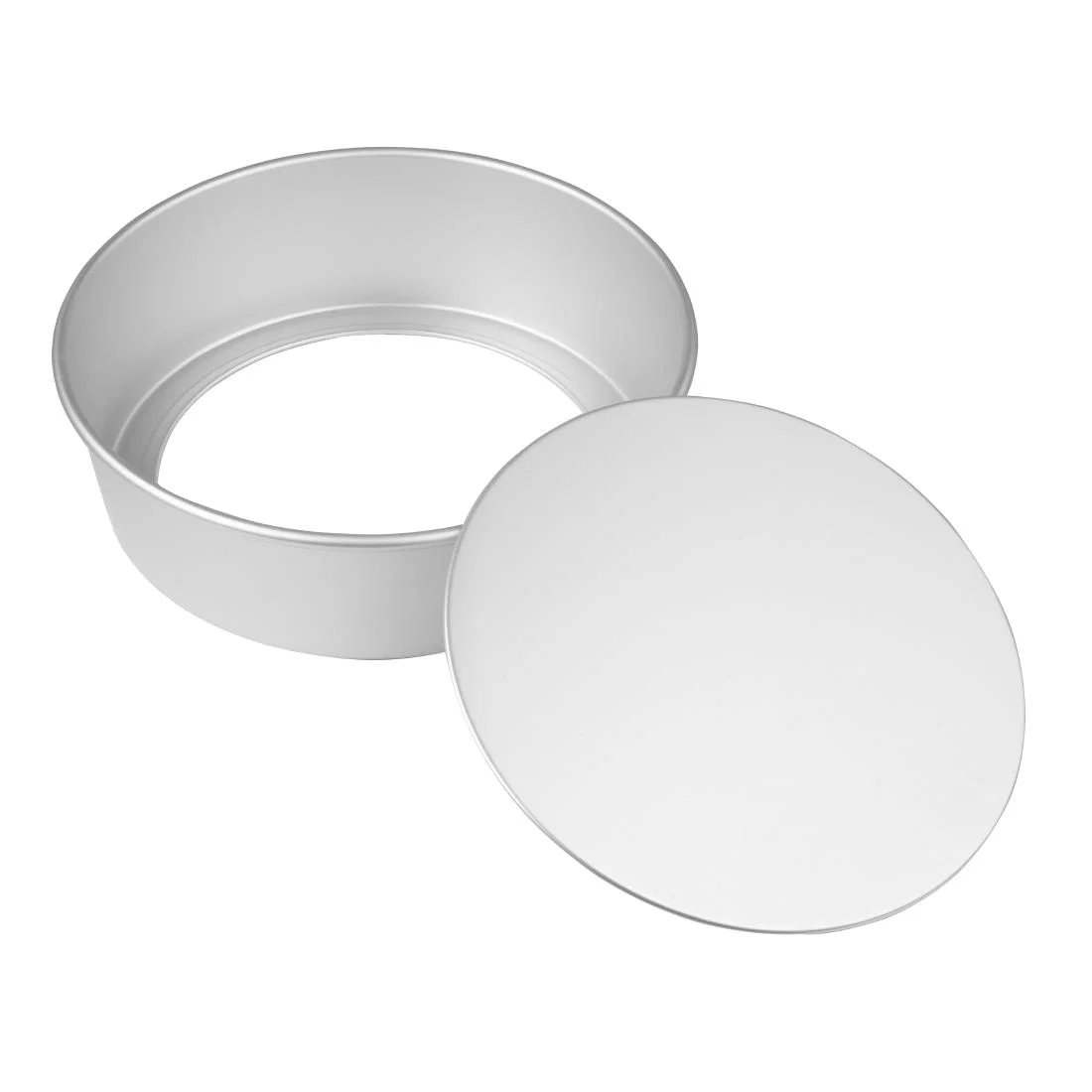 Vogue Aluminium Cake Tin with Removable Base 270mm - Image 2