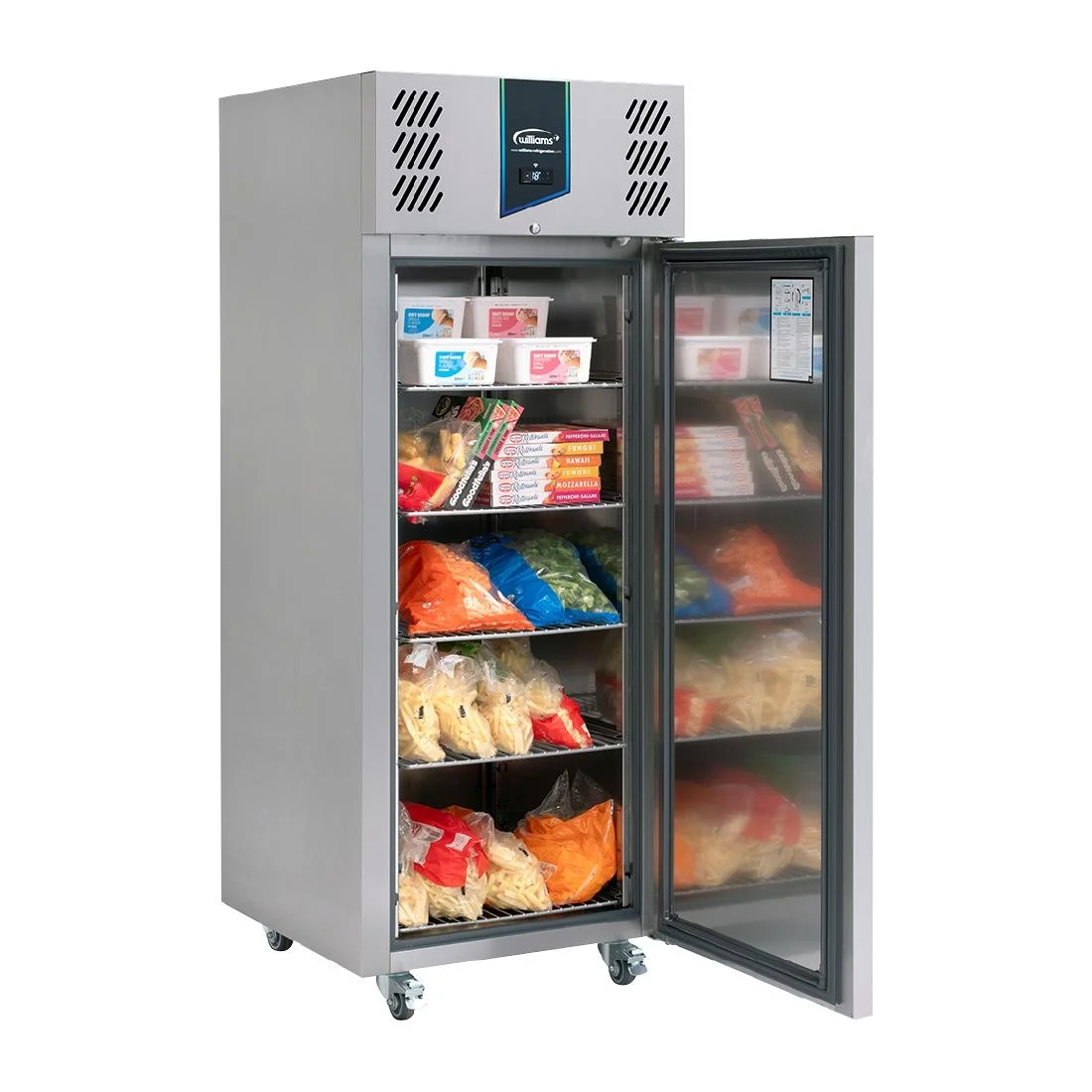 Williams Single Door Upright MultiTemp Fridge Freezer 620Ltr VJ1 - Image 4