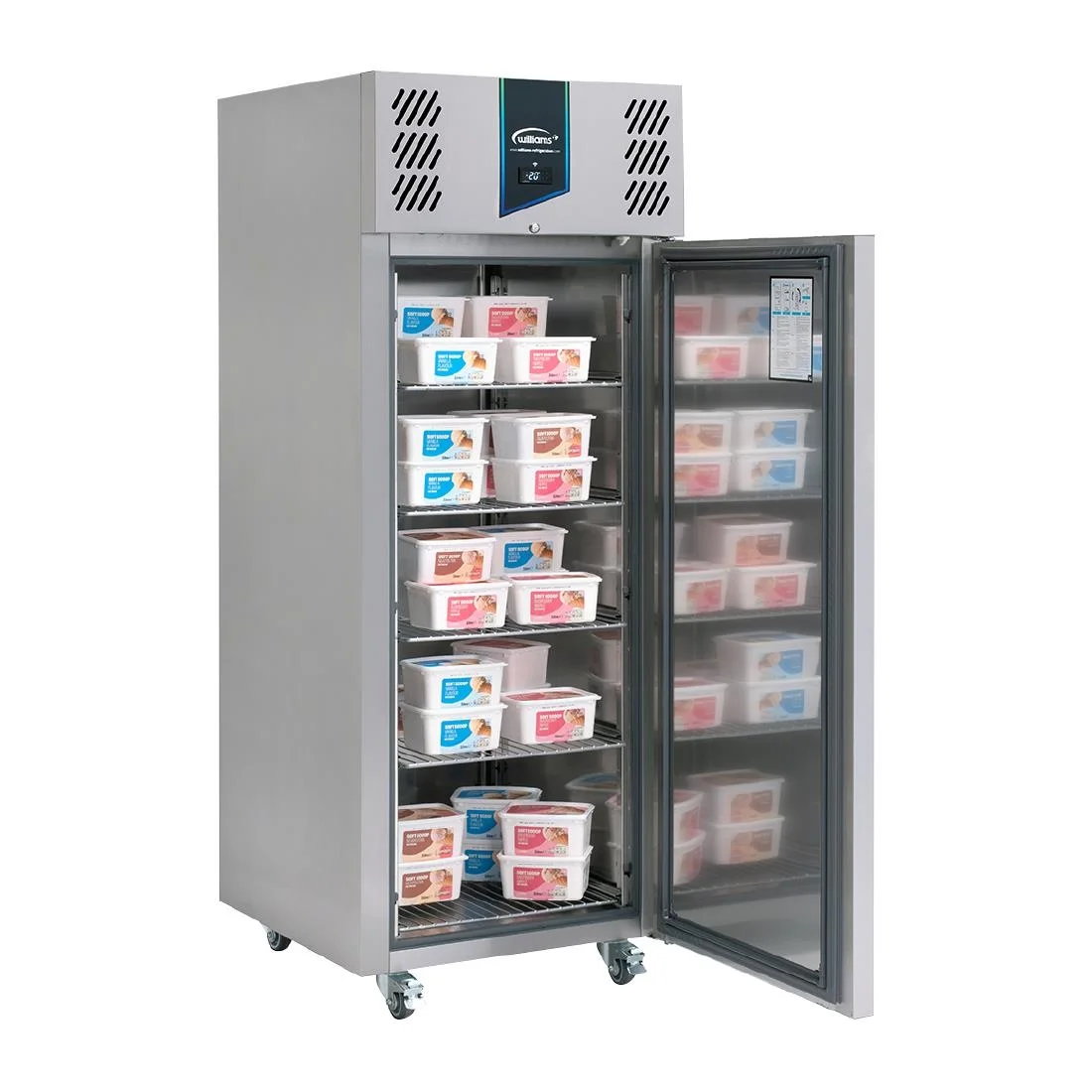 Williams Single Door Upright MultiTemp Fridge Freezer 620Ltr VJ1 - Image 5