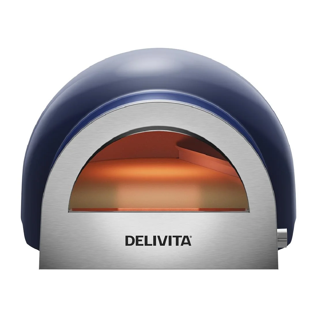 DeliVita Dual Fuel Gas Pizza Oven Jubilee Blue - Image 4