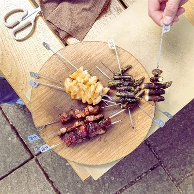 Kasai Hibachi Bar & Skewer Set (for Medium Long Kasai) - Image 6