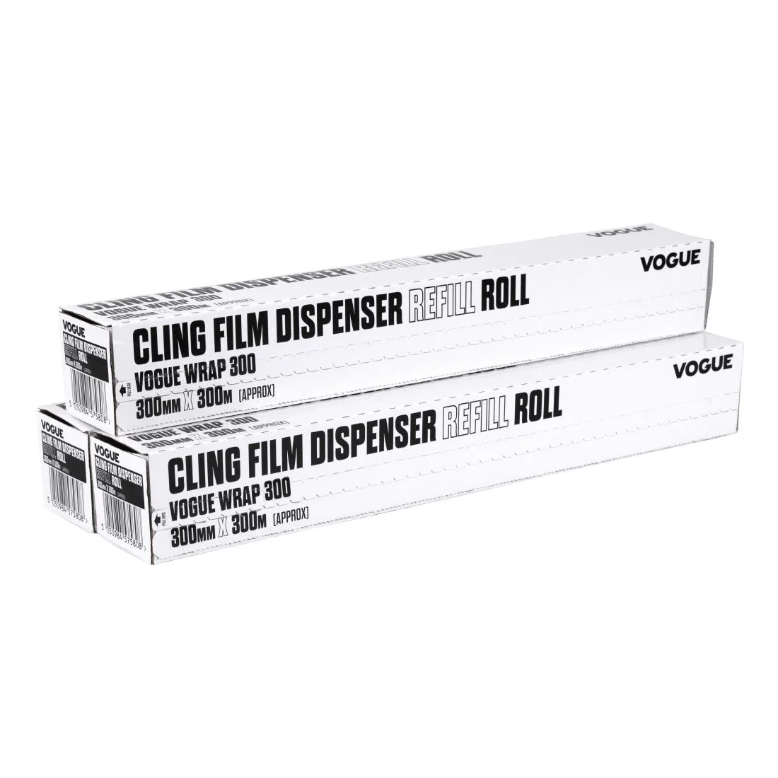 Vogue Wrap300 Cling Film Refills 300mm x 300m (3 Pack)
