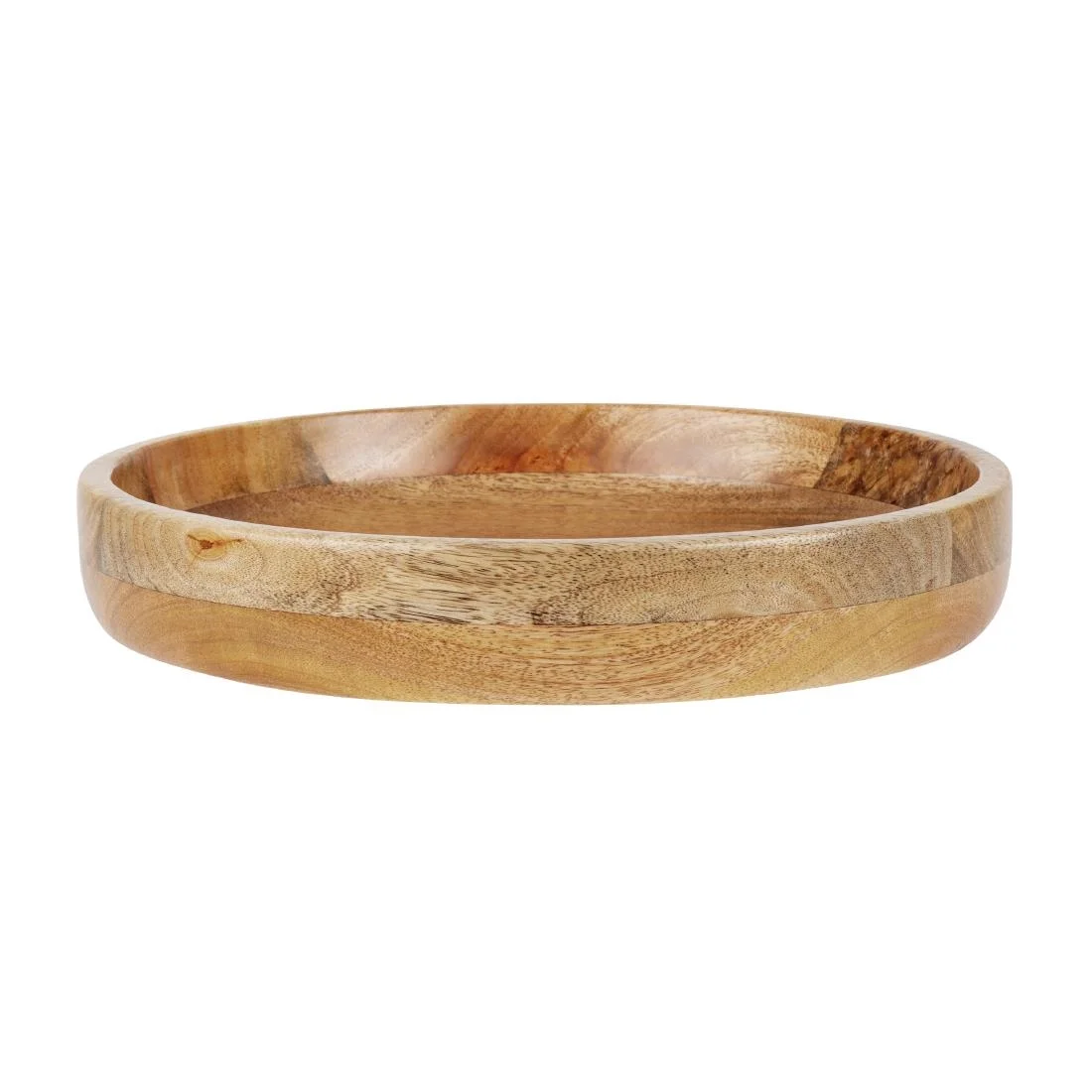 Olympia Mango Wood Round Display Tray 300mm - Image 2