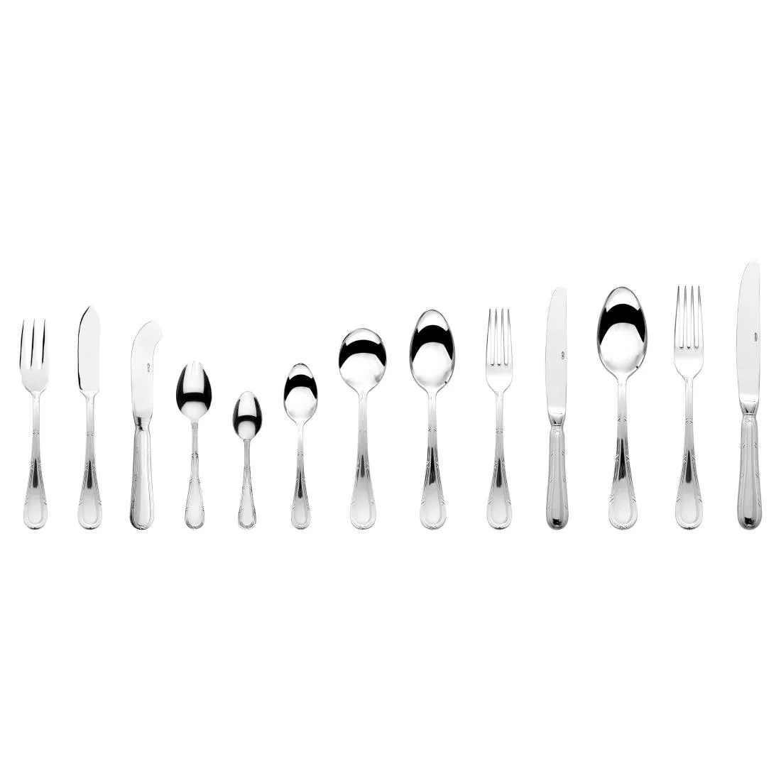Elia Ribbon Dessert Forks (12 Pack) - Image 3