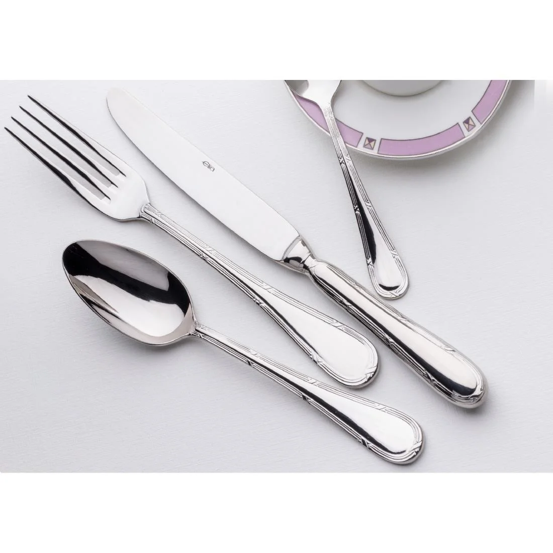 Elia Ribbon Dessert Forks (12 Pack) - Image 4