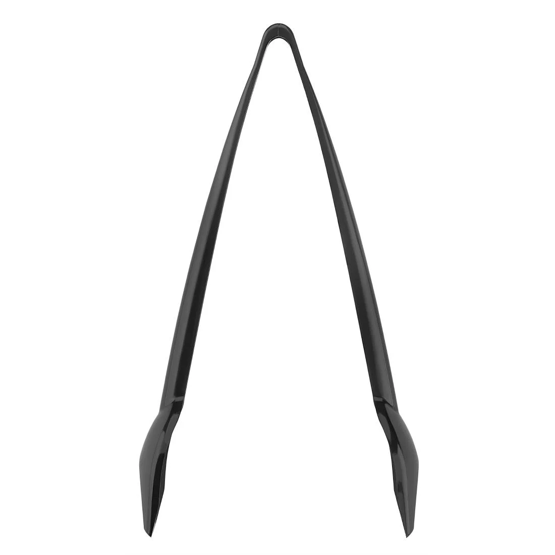 Vogue ABS Food Tongs Black 230mm - Image 2