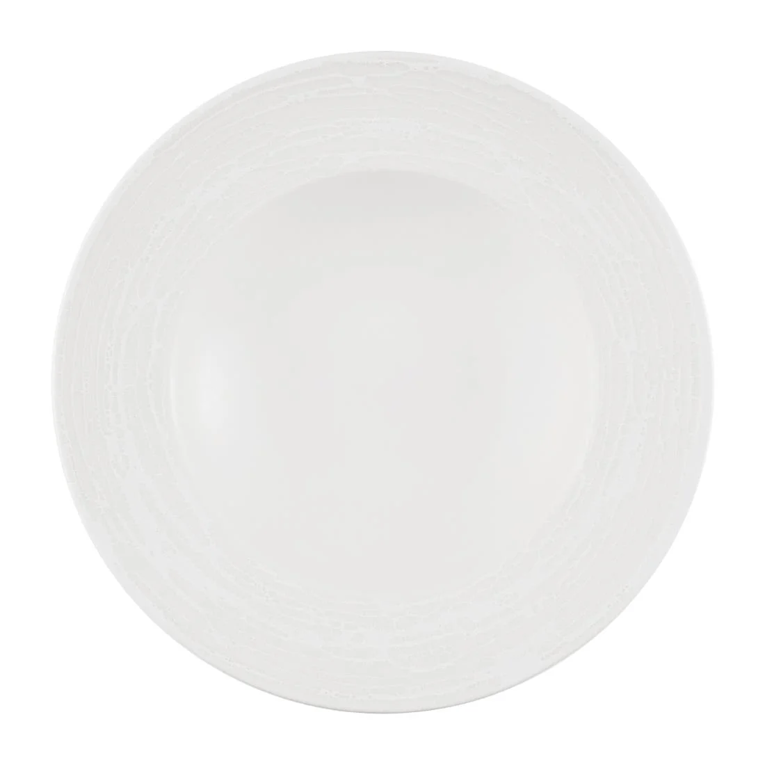 Churchill Inked Elements Profile Wide Rim Bowls Ice 280mm (12 Pack)