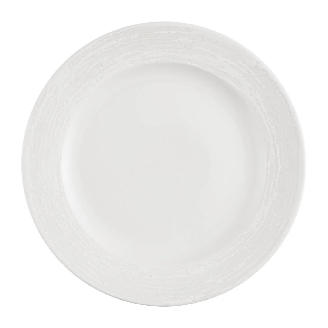 Churchill Inked Elements Profile Rimmed Plates Ice 210mm (12 Pack)