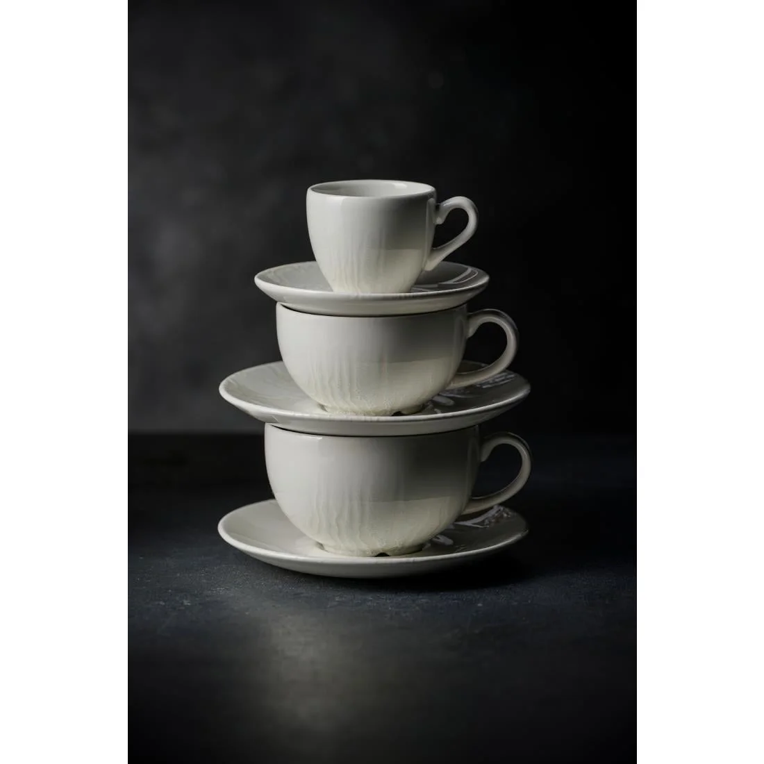 Churchill Inked Tide Café Espresso Cups White 100ml (12 Pack) - Image 2