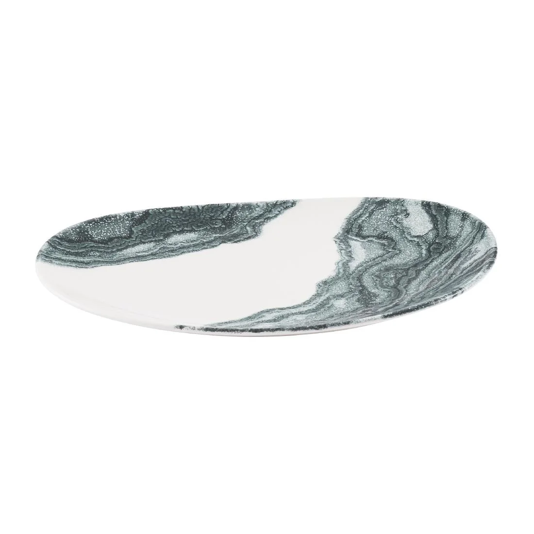 Churchill Inked Tide Opal Platters Black 345x235mm (6 Pack) - Image 4