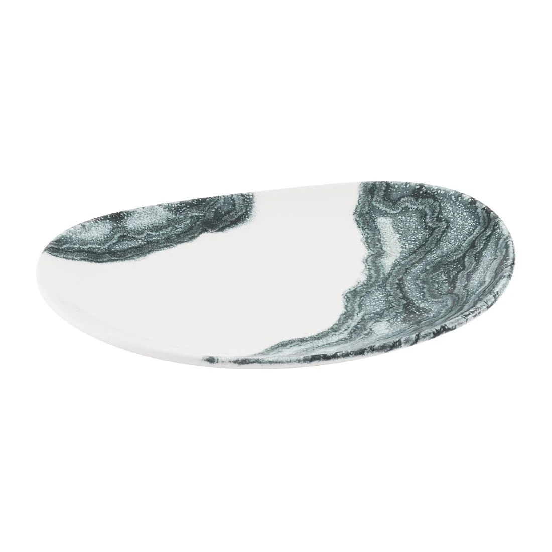 Churchill Inked Tide Opal Plates Black 185mm (12 Pack) - Image 6