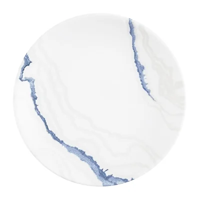 Churchill Tide Accents Evolve Coupe Plates Blue 165mm (12 Pack)
