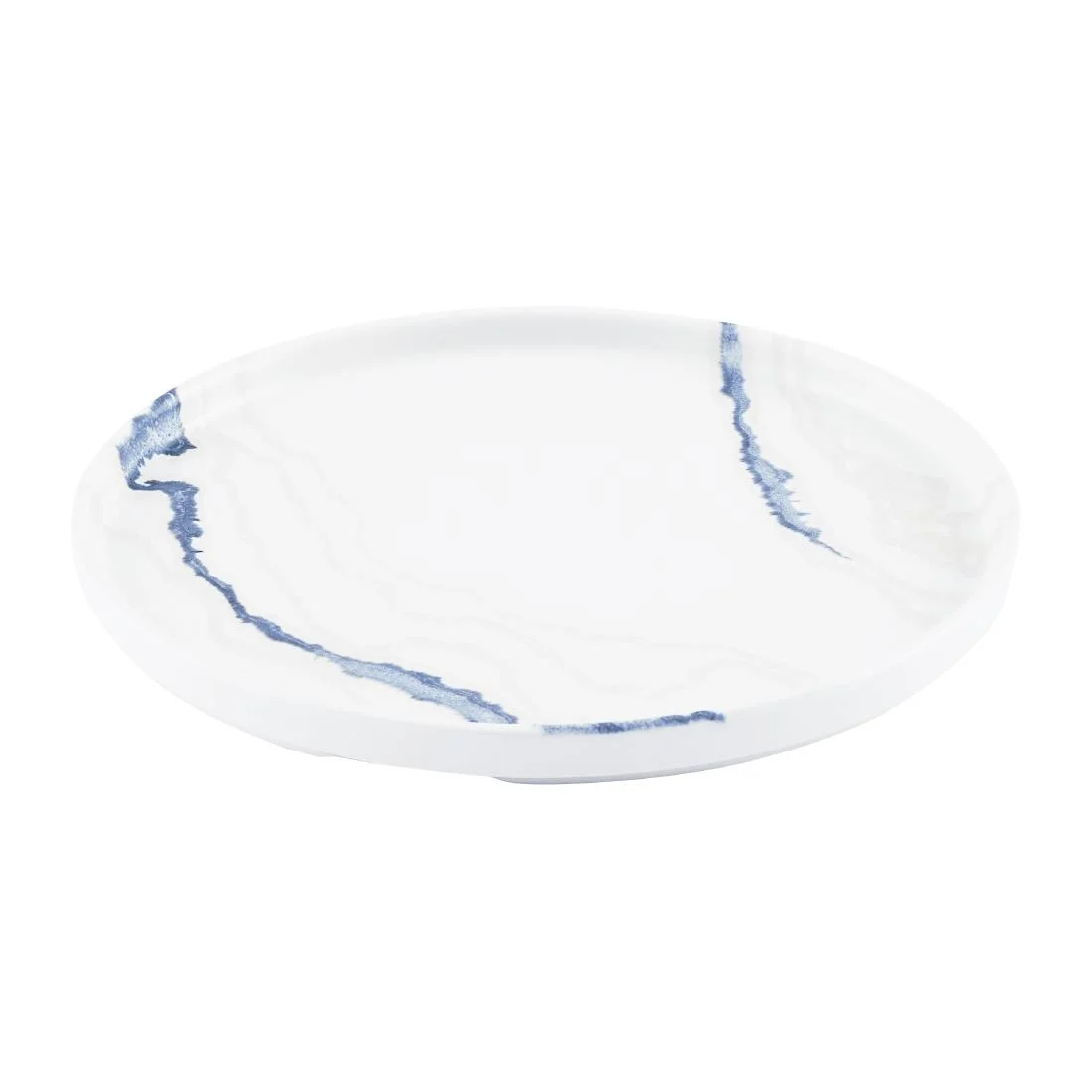 Churchill Tide Accents Walled Plates Blue 260mm (6 Pack) - Image 4