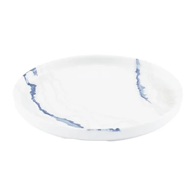 Churchill Tide Accents Walled Plates Blue 210mm (6 Pack)