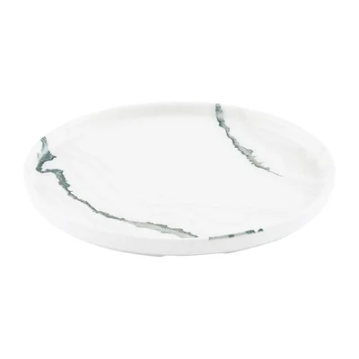 Churchill Tide Accents Walled Plates Green 260mm (6 Pack)