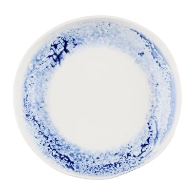 Churchill Inked Fresco Natural Walled Bowls Blue 250mm (6 Pack) - Image 2