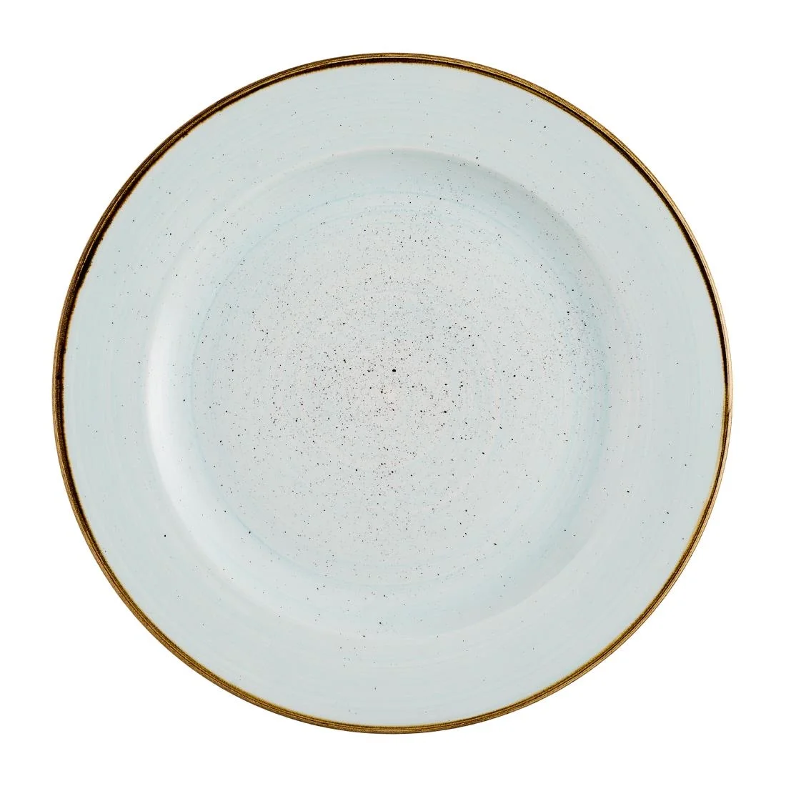 Churchill Stonecast Profile Rimmed Plates Duck Egg Blue 261mm (12 Pack)