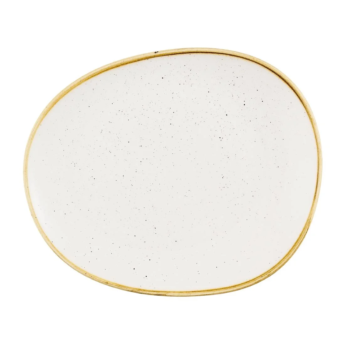 Churchill Stonecast Opal Plates Barley White 260mm (12 Pack)