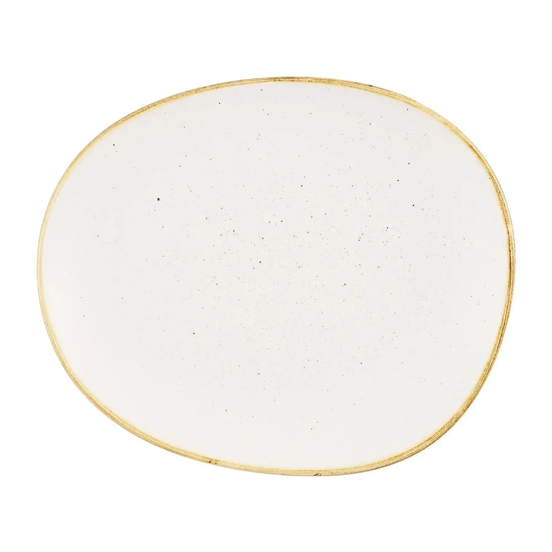 Churchill Stonecast Opal Plates Barley White 185mm (12 Pack)