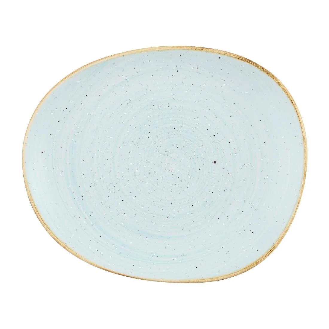 Churchill Stonecast Opal Plates Duck Egg Blue 185mm (12 Pack)
