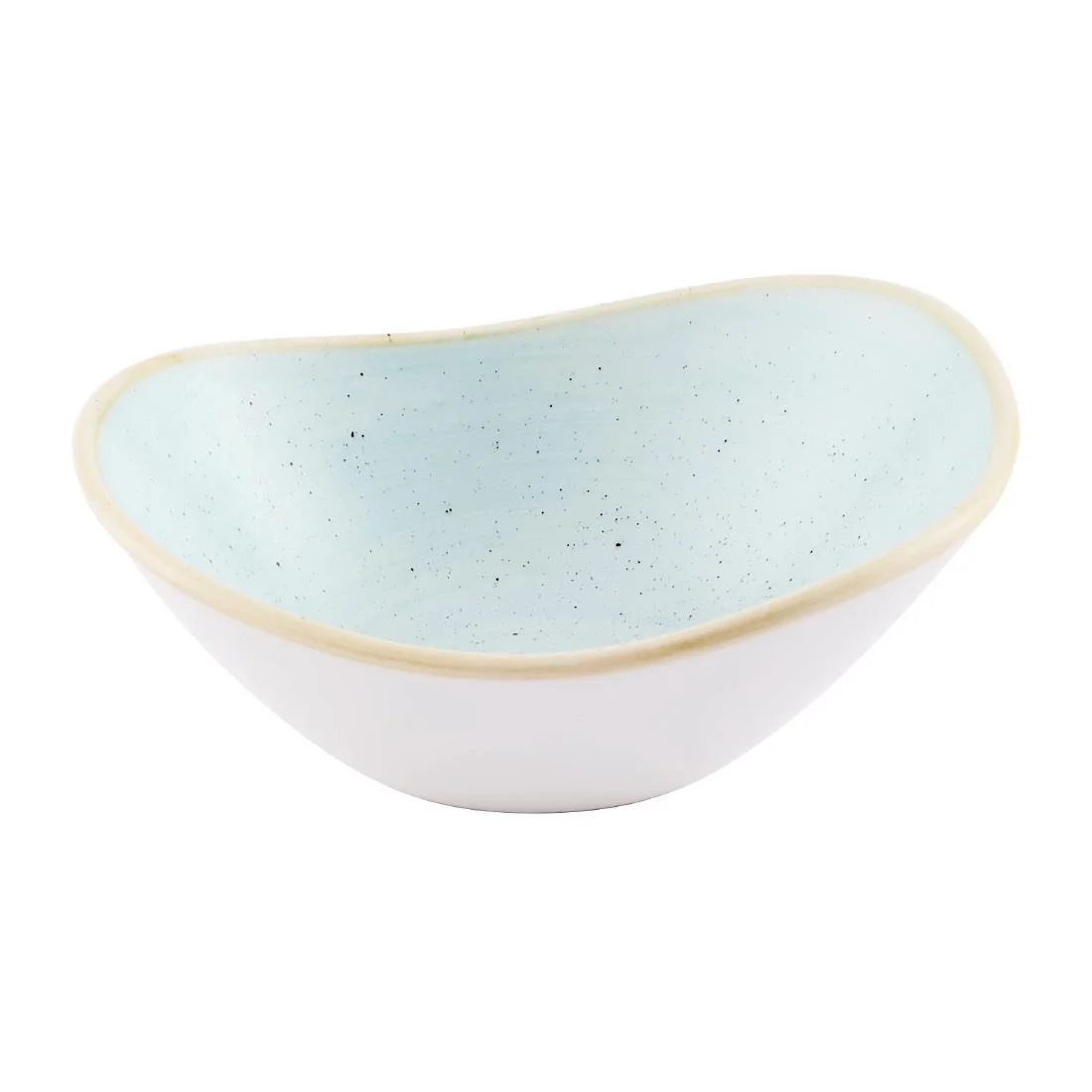 Churchill Stonecast Opal Bowls Duck Egg Blue 150mm (12 Pack)